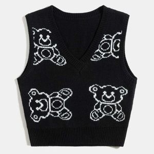 Teddy bear sweater vest